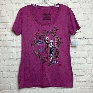 The Nightmare Before Christmas Tee with Jack and Sally